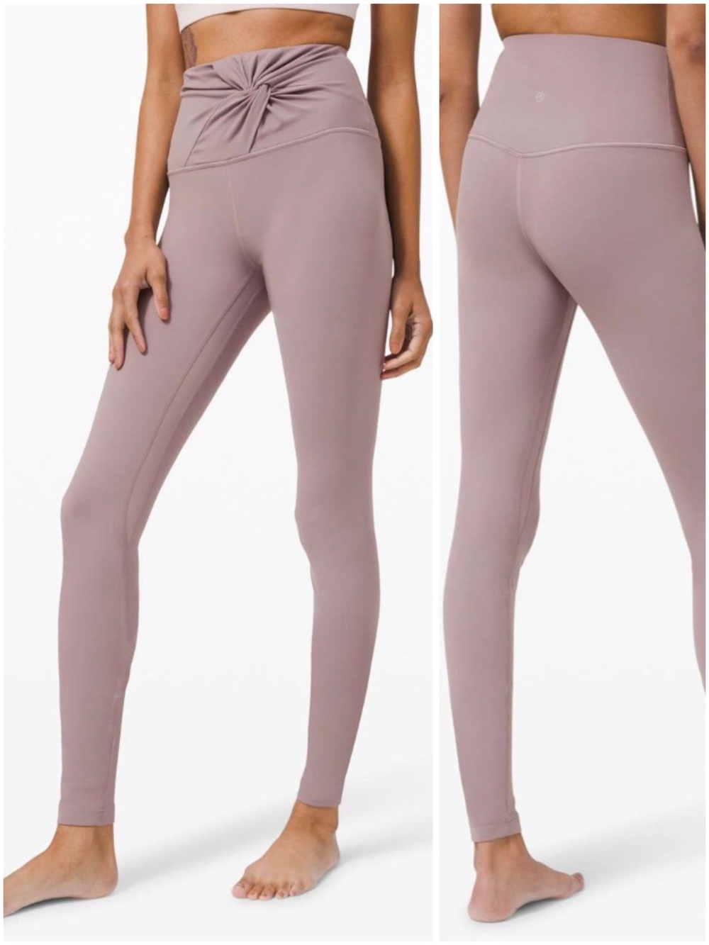 Lululemon Align High-Rise Tight 28" Twist Waist in Violet Verbena